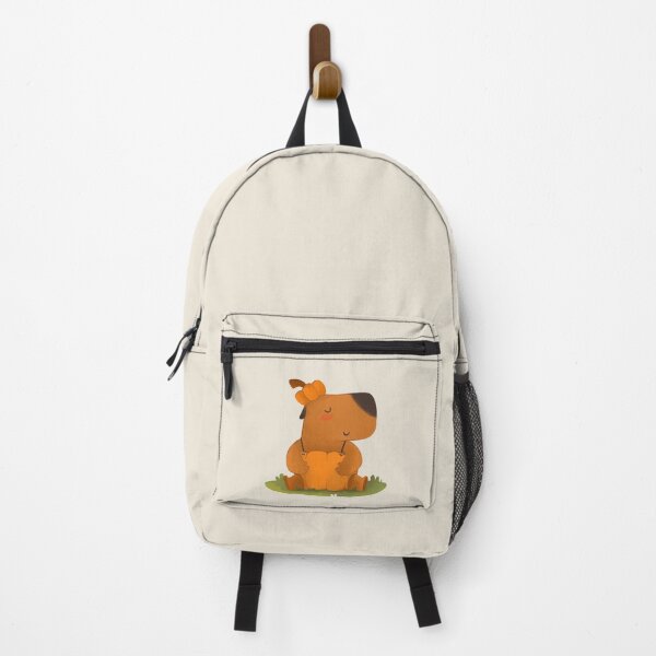 Item preview, Capybara in a pumpkin costume. designed and sold by ArtbyGover.