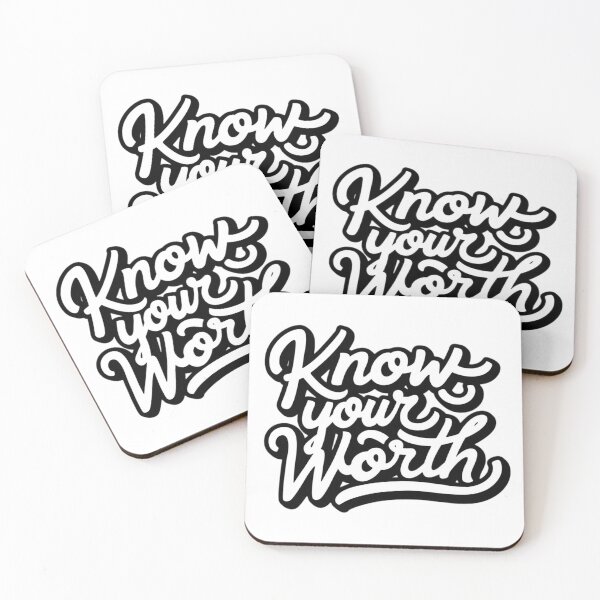 Item preview, Know your worth t-shirt designed and sold by Alindesignhere.