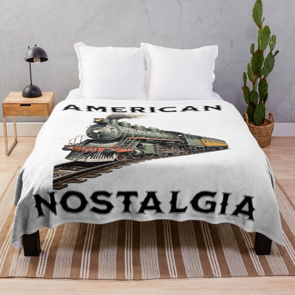 Item preview, American Nostalgia Passenger Train T-Shirt designed and sold by soflomerc.