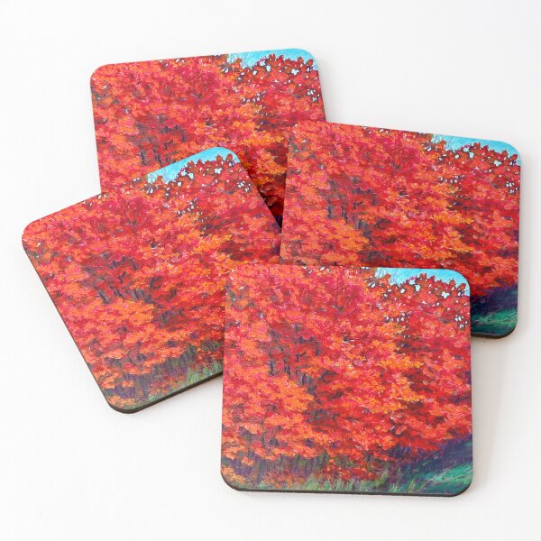 Item preview, Autumn trees in mid Minnesota designed and sold by MarthaTownerArt.