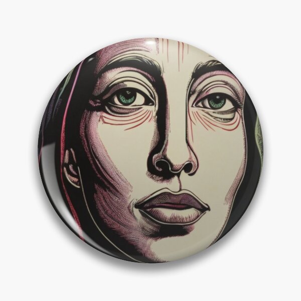 Item preview, Radiant Linocut Portrait designed and sold by KilianSzmid.