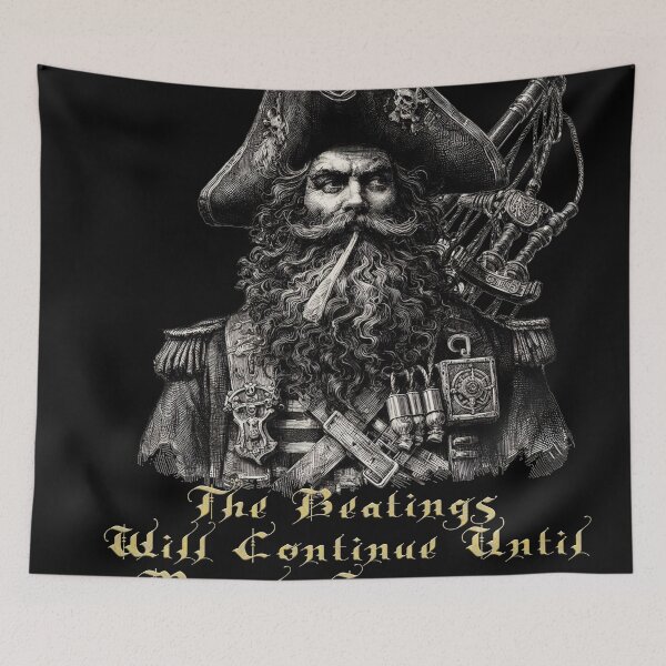 Item preview, The beatings will Continue.. designed and sold by Foxlindesigns.