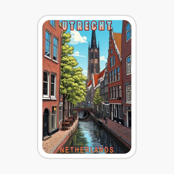 Artikel-Vorschau von Utrecht - Niederlande, designt und verkauft von WhereTheFunIs.