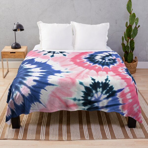 Item preview, Pink navy tie dye watercolor  designed and sold by Yuliya Gromasheva.