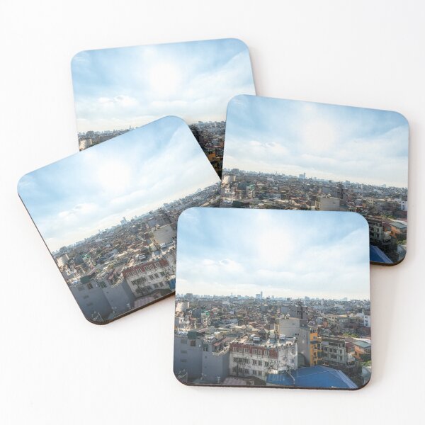 Item preview, View of Hanoi Old Quarter from above designed and sold by aaronchoi.