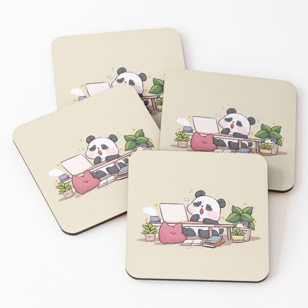 Item preview, Sleepy Lazy Monday Panda designed and sold by NasDoodleArt.