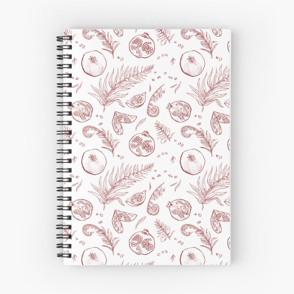 Item preview, Pomegranates and Ferns Botanical Print (Ruby) designed and sold by BizzyDesigns.