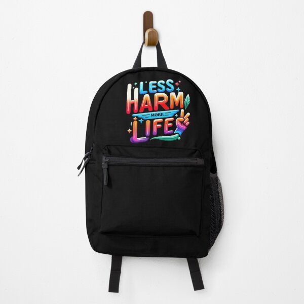 Item preview, Less Harm More Live designed and sold by ZAIKY DREAMS.