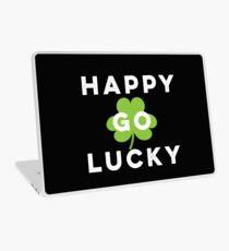 Funny Irish Happy Go Lucky St Patrick's Day Pub Crawl Laptop Skin