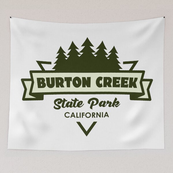 Item preview, Burton Creek State Park California Trees And Ribbon designed and sold by bivenart.
