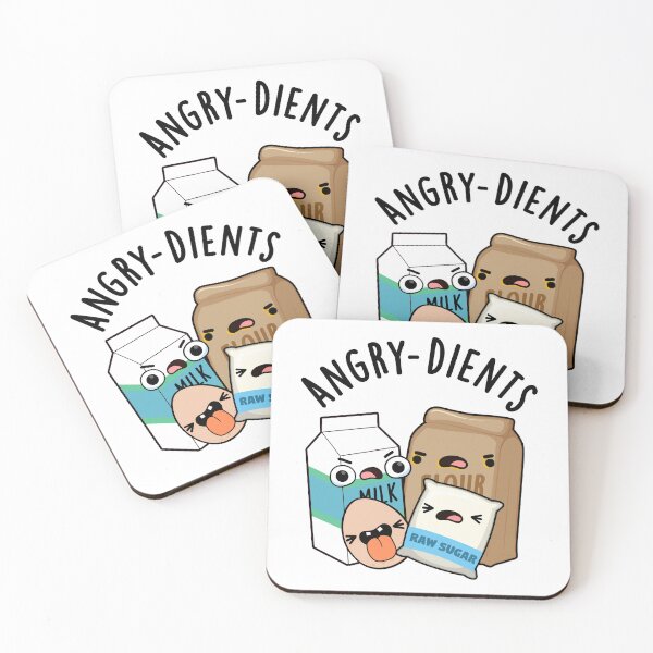 Item preview, Angry-dients Funny Baking Pun  designed and sold by punnybone.