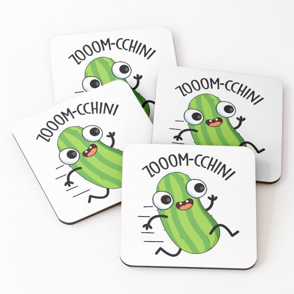 Item preview, Zoom-cchini Funny Zucchini Pun  designed and sold by punnybone.