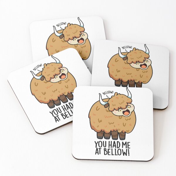 Item preview, You Had Me At Bellow Funny Yak Pun  designed and sold by punnybone.