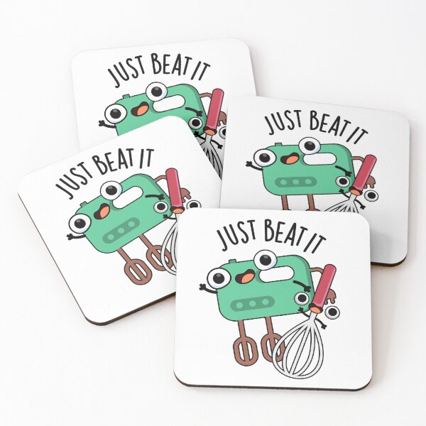 Item preview, Just Beat It Funny Baking Pun  designed and sold by punnybone.