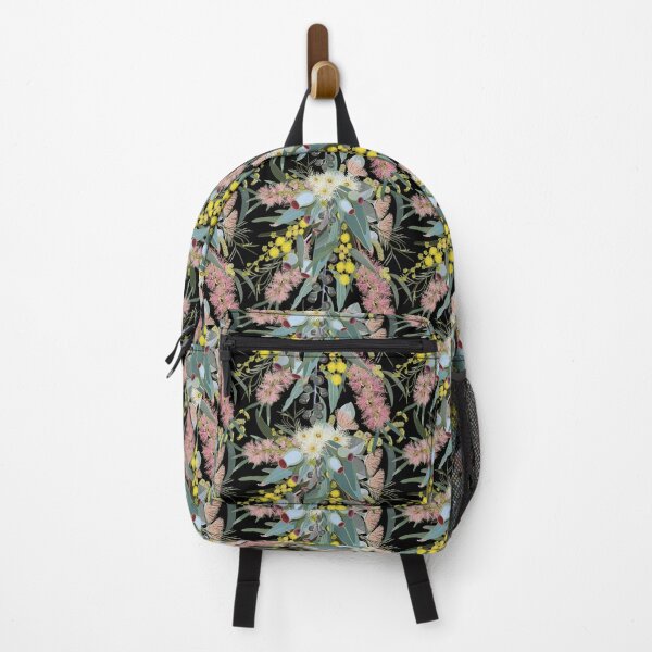 Item preview, Native Bush Blooms - Classic Black designed and sold by Sketchbook Designs.