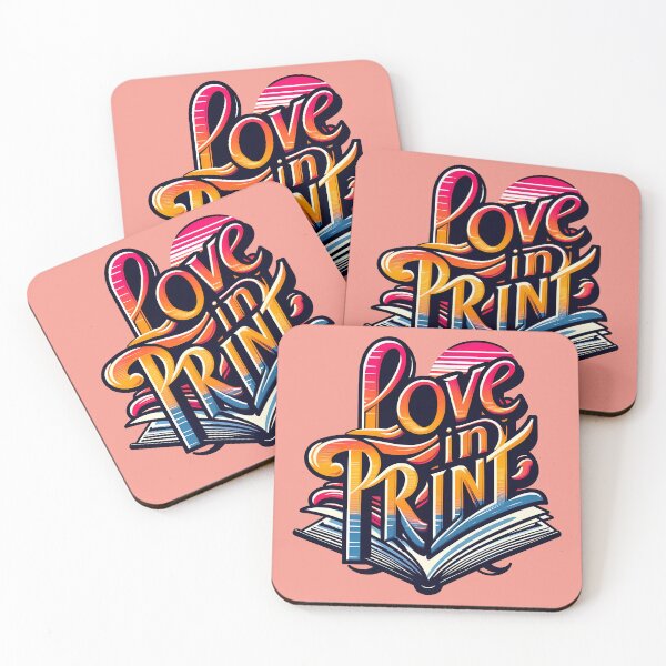 Item preview, Love in print, typography designed and sold by maxmaj.