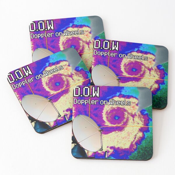 Item preview, Doppler on Wheels D.O.W Radar Weather designed and sold by EbensStickers.