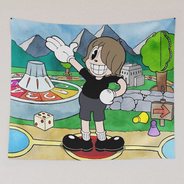 Item preview, The GloveCraft Mascot Cartoon designed and sold by GloveCraft.