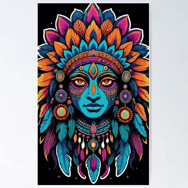 Item preview, Native Indian designed and sold by DistortedBrain.
