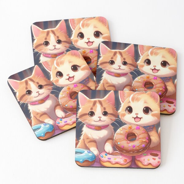 Item preview,  “Sweet Whiskers: A Donut Delight” designed and sold by EidansEmpire.