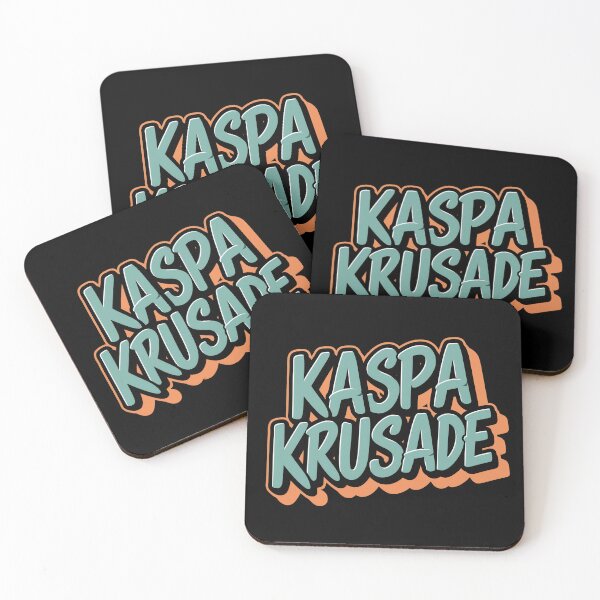 Item preview, Kaspa Crypto Vigilance designed and sold by RadDeck.