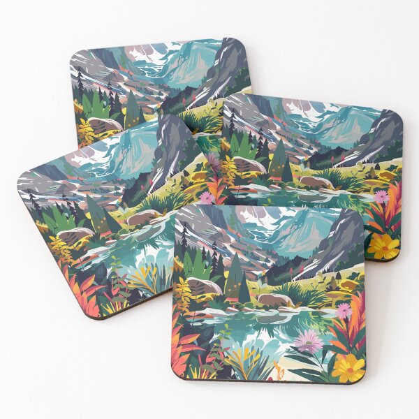 Item preview, Dolomites Mountains Italy Art Graphic designed and sold by LVTFCOarts.
