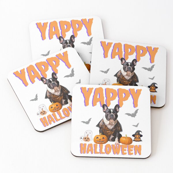 Item preview, Yappy Halloween French Bulldog: Cute Halloween Dog Design designed and sold by Fredster1966.