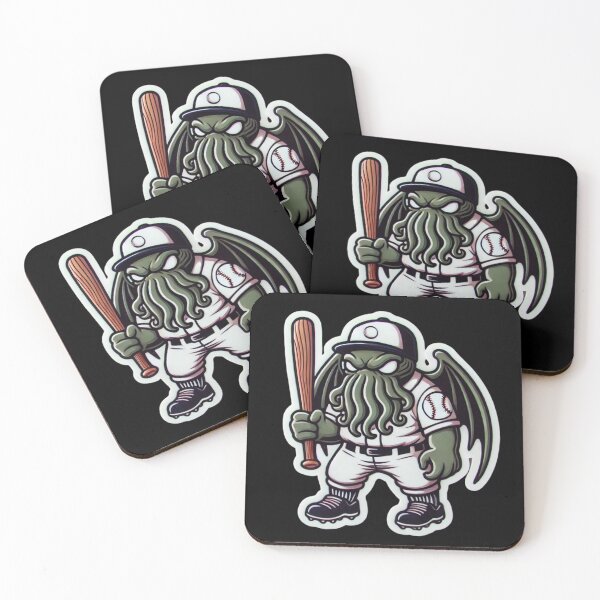 Item preview, Cthulhu Baseball Player designed and sold by PinUpPizzazz.