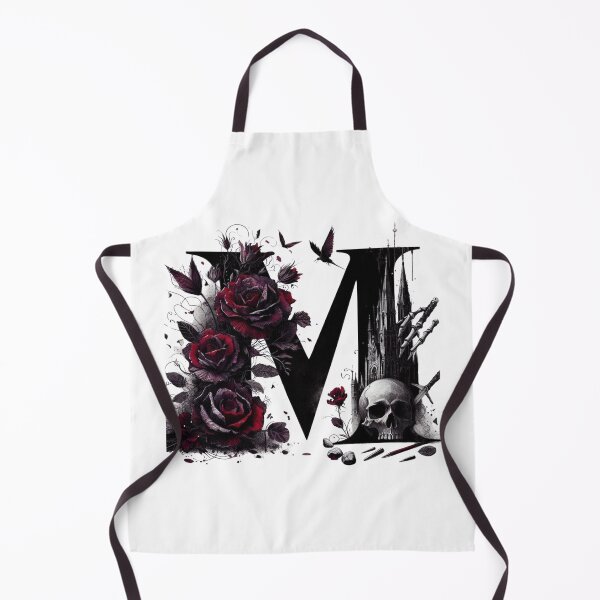 Item preview, Gothic Halloween Skull and Roses M designed and sold by CultDigHoriz.