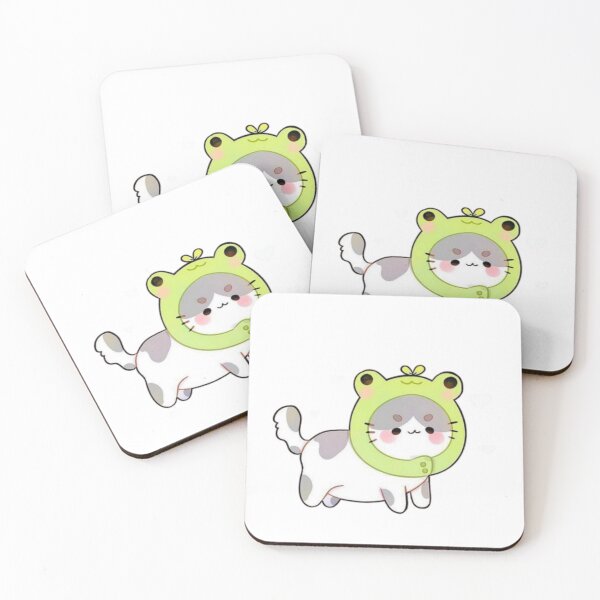 Item preview, Cat dressed as a frog designed and sold by Hela12art.