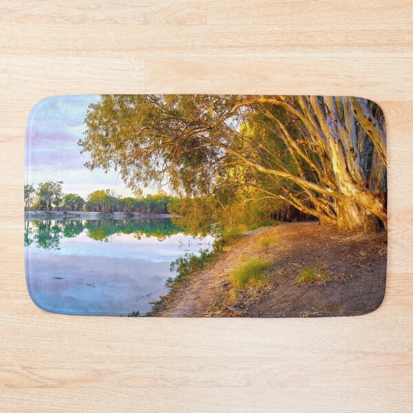 Item preview, Country Victoria Murray River Gums Sunrise Golden Light designed and sold by Adam Gormley.