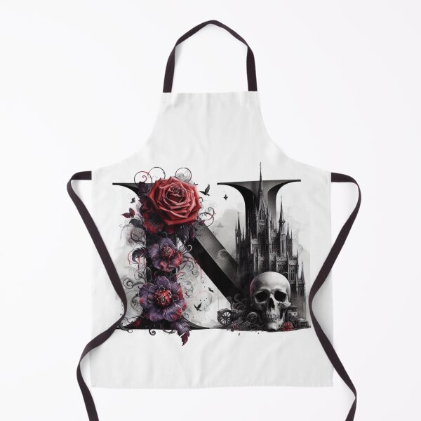 Item preview, Gothic Halloween Skull and Roses N designed and sold by CultDigHoriz.