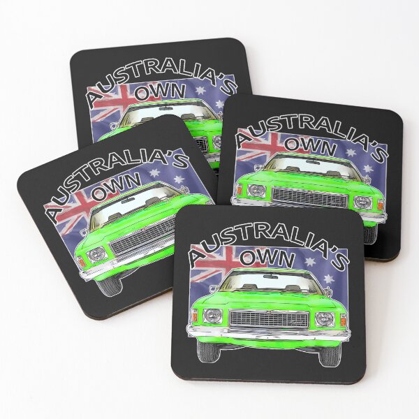 Item preview, Classic Green HZ Holden - Australian Classic Car Art designed and sold by Michael van der Hoorn.