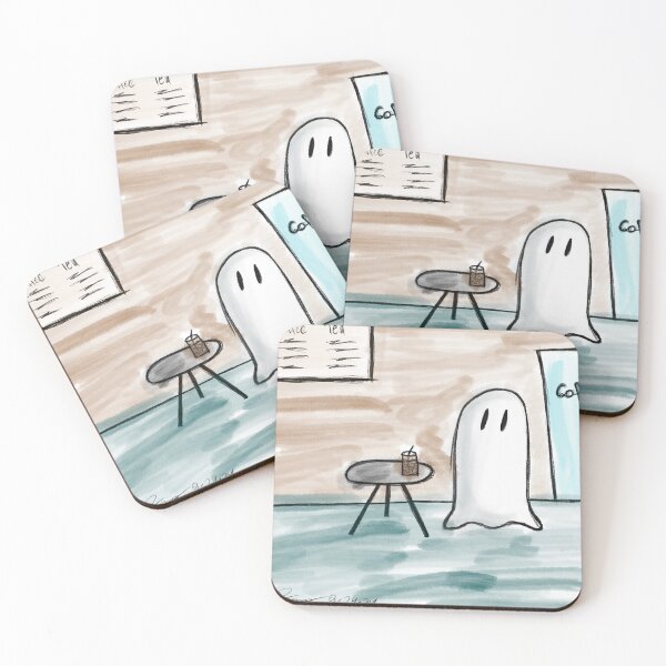 Item preview, Ghosty Gets Caffeinated  designed and sold by rachelliz13.