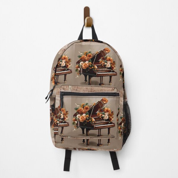 Item preview, Grand Piano with Autumn Flowers designed and sold by dontcryimhere.