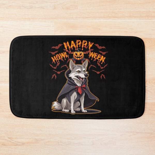 Item preview, Majestic Czechoslovakian Wolfdog in Vampire Cape - "Happy Howloween" - Halloween Design for Products designed and sold by GoodyPaws.