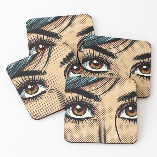 Item preview, Pop Art Woman's Eyes designed and sold by PinUpPizzazz.