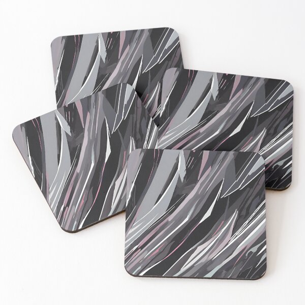 Item preview, Abstract Grey on Black designed and sold by papi1998.