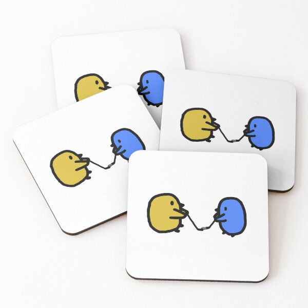 Item preview, Birds Playing Hockey designed and sold by Birdoodle.
