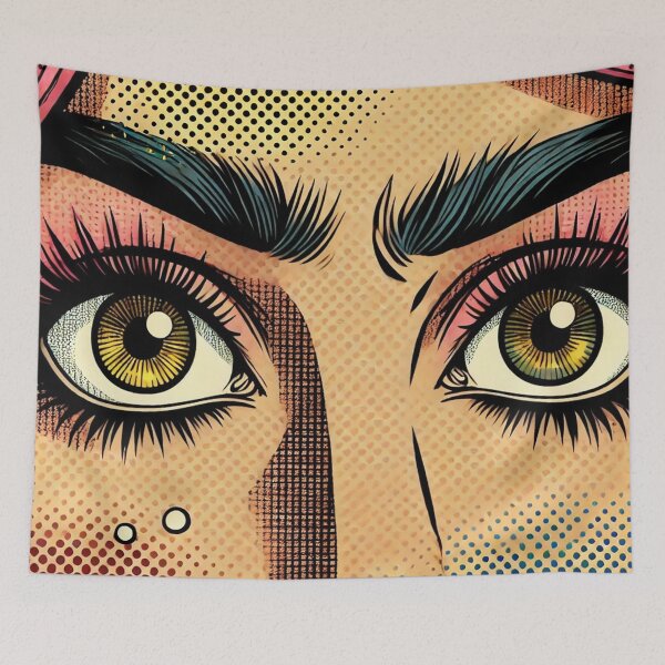Item preview, Pop Art Woman's Eyes designed and sold by PinUpPizzazz.
