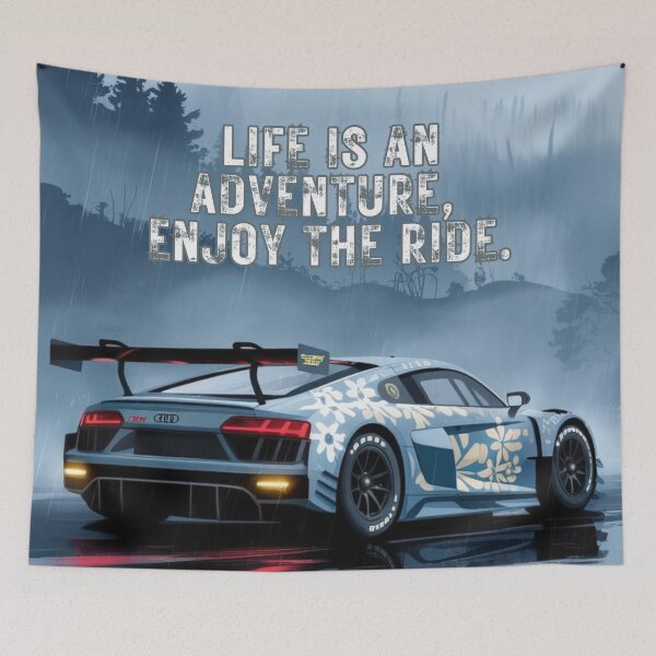 Item preview, Life is an Adventure, Enjoy the Ride: Inspirational Adventure designed and sold by PING 999 STUDIO.