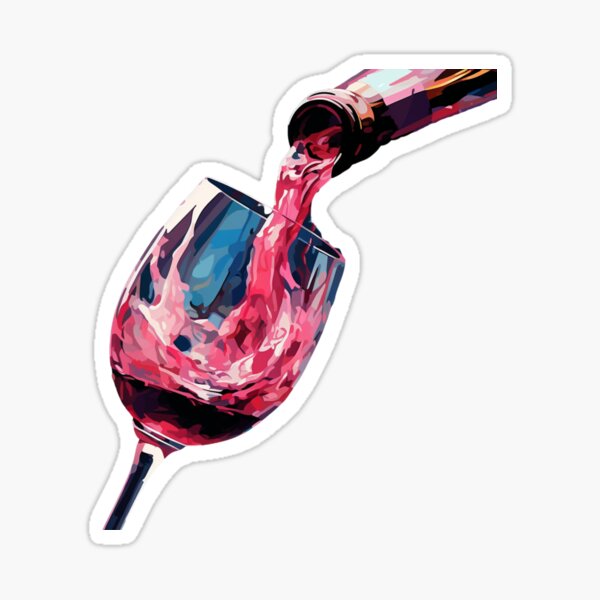 Artikel-Vorschau von Rotwein abstrakt gießen, designt und verkauft von CraftCartelArt.