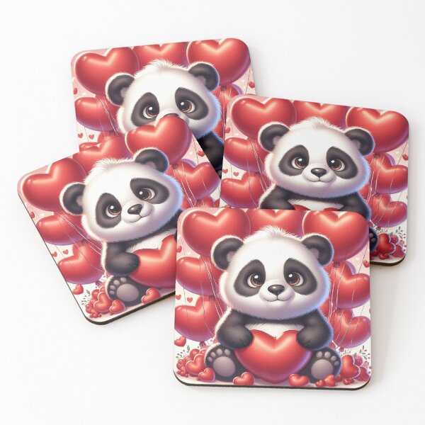 Item preview, Valetine Panda 13 designed and sold by PANDALOVEART.