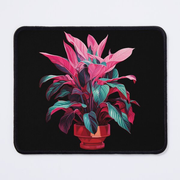 Item preview, Pretty and Potted Vibrant Leaf Plant  designed and sold by CraftCartelArt.