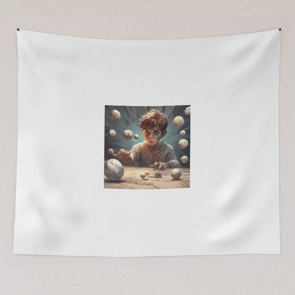 Item preview, Arimus the marble player. designed and sold by Fruityblue.