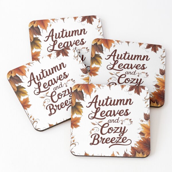 Item preview, 001 Autumn Leaves Cute Quotes designed and sold by Alexis Art Collection.