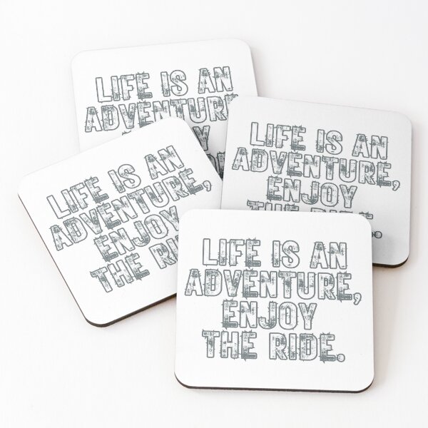Item preview, Life is an Adventure: Enjoy the Ride designed and sold by PING 999 STUDIO.