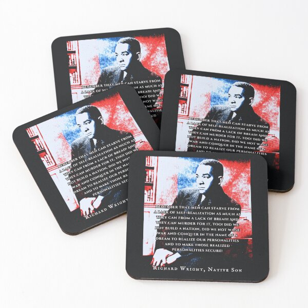Item preview, Richard Wright quote: remember that men can starve from a lack of self-realization as much as they can from a lack of bread! designed and sold by artbleed.