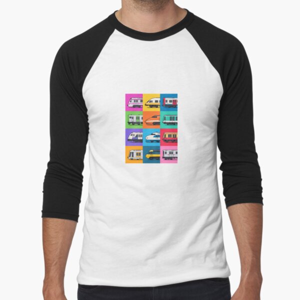 Camiseta ¾ estilo béisbol