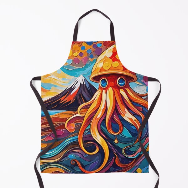 Item preview, Surreal Squid Painting designed and sold by pUNKnown.